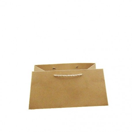 Τσάντα χάρτινη με οικολογικό κορδόνι 12τμχ