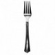 Metallised fork 17cm in 12-piece package.