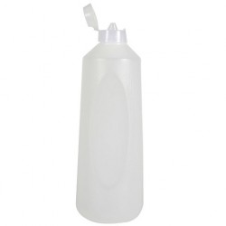 Plastic Bottle with flip top cap