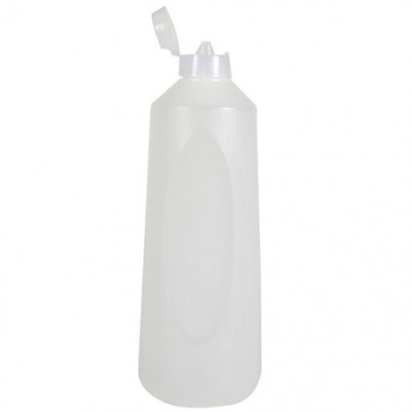 Plastic Bottle with flip top cap