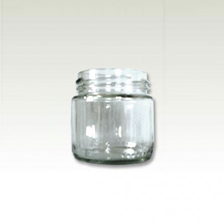 Deep glass jar 106ml with cap