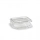 PET 150ml container with intergrated lid 100pcs
