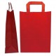 Paper bag flat red