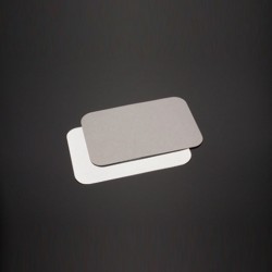 Lid for aluminium trays Nο 162 R45L 100pcs