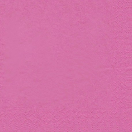 Χαρτοπετσέτα πολυτελείας 33x33cm 100τμχ ροζ