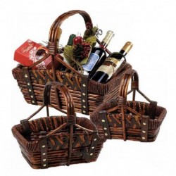 Rectangular gift basket
