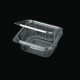 PET container 250ml with intergrated lid 10pcs