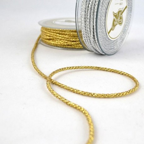 Gold-silver cord 2mm x 20